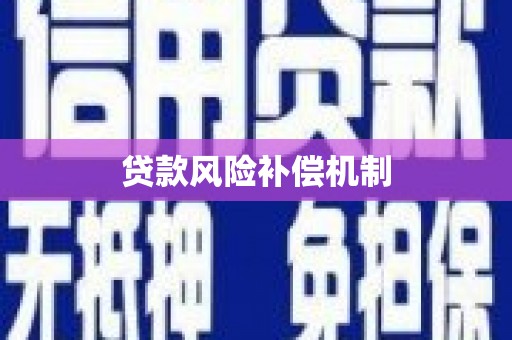 盐边贷款风险补偿机制