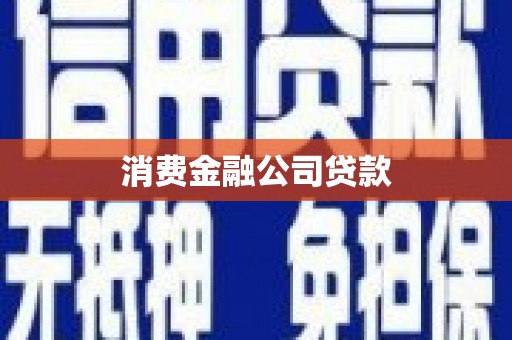 盐边消费金融公司贷款
