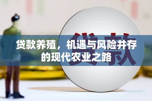 盐边贷款养殖，机遇与风险并存的现代农业之路