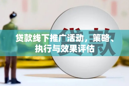 盐边贷款线下推广活动，策略、执行与效果评估