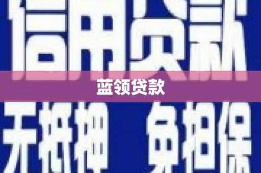 盐边蓝领贷款