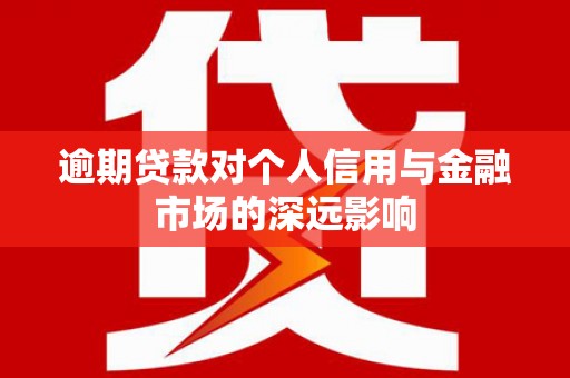 盐边逾期贷款对个人信用与金融市场的深远影响