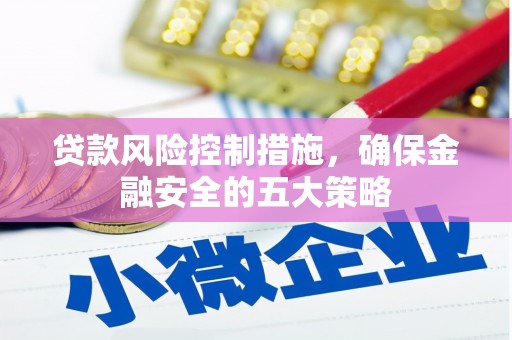 盐边贷款风险控制措施，确保金融安全的五大策略