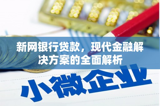 盐边新网银行贷款，现代金融解决方案的全面解析