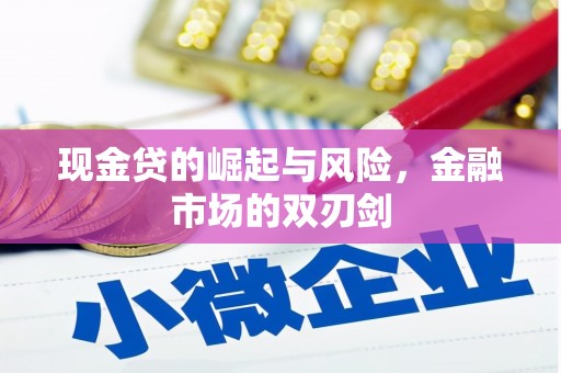盐边现金贷的崛起与风险，金融市场的双刃剑