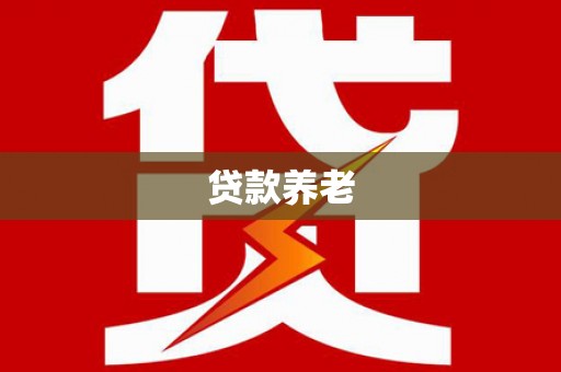 盐边贷款养老