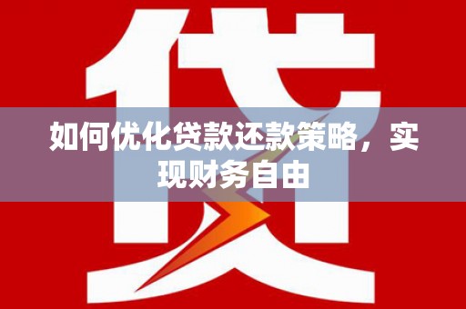 盐边如何优化贷款还款策略，实现财务自由