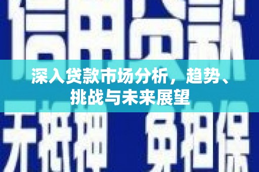 盐边深入贷款市场分析，趋势、挑战与未来展望