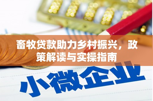 盐边畜牧贷款助力乡村振兴，政策解读与实操指南