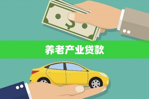 盐边养老产业贷款