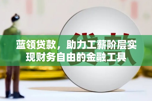 盐边蓝领贷款，助力工薪阶层实现财务自由的金融工具