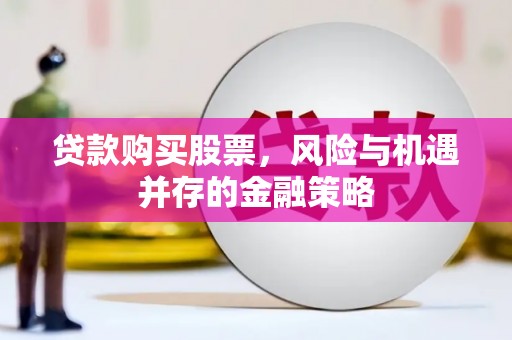 盐边贷款购买股票，风险与机遇并存的金融策略